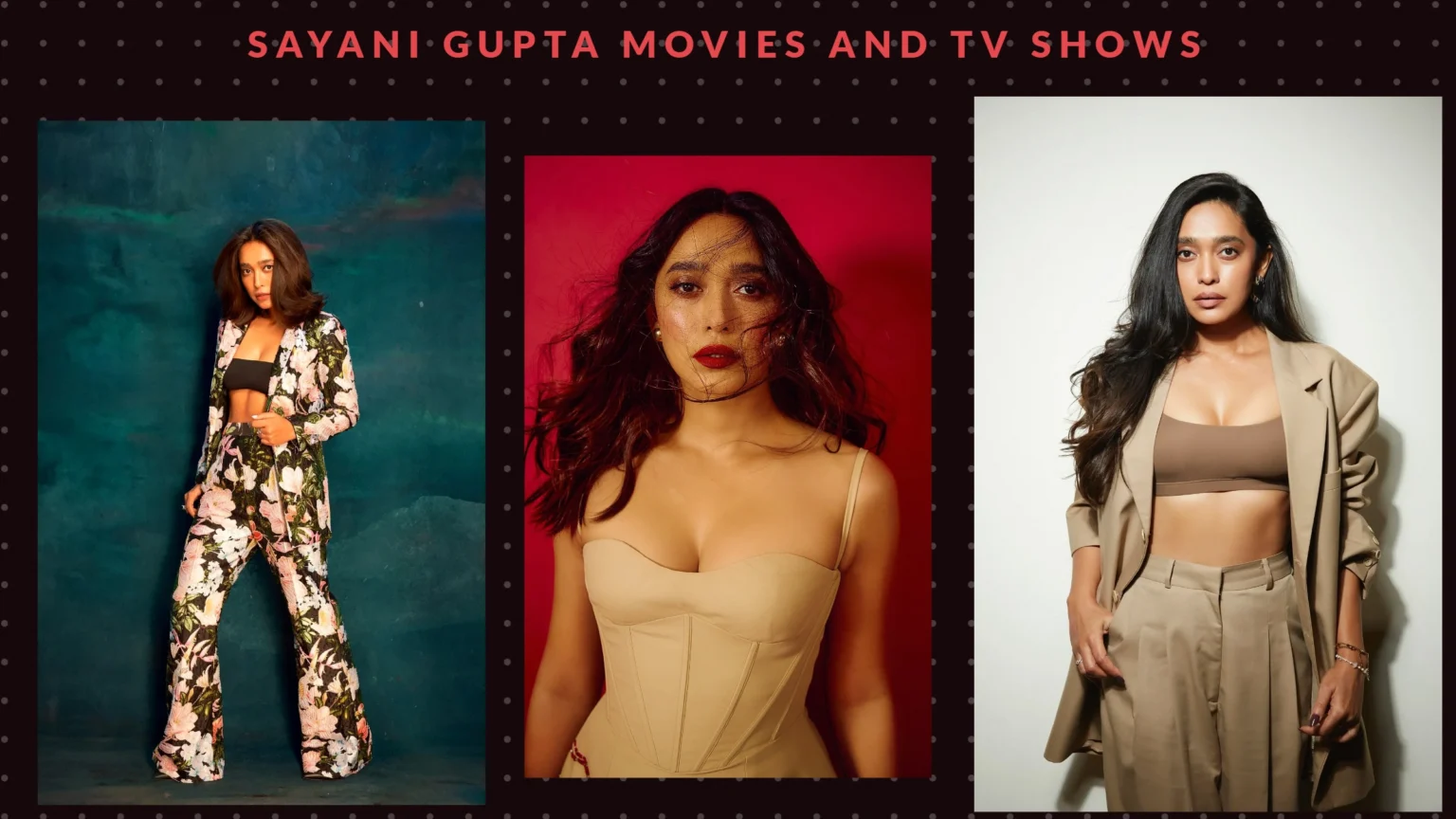 Sayani Gupta Movies and Tv Shows